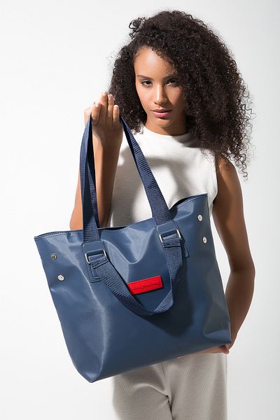 Baghashtag Navy Blue Waterproof Zipper Bag