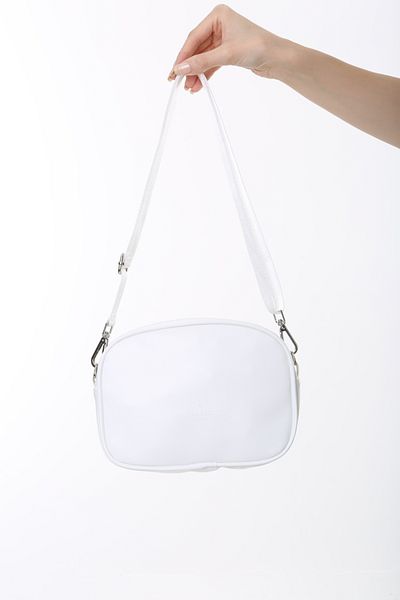 Baghashtag Λευκή Urban Mink Δερμάτινη Τσάντα