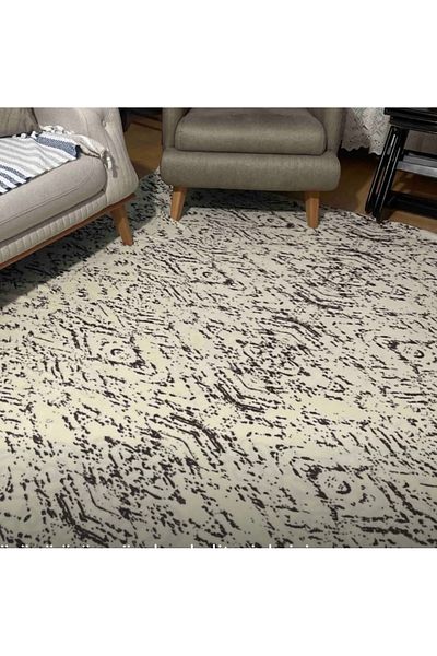 AMASYALI HOME غطاء سجادة صوف مطاطي 6 M2 مقاس 200*300