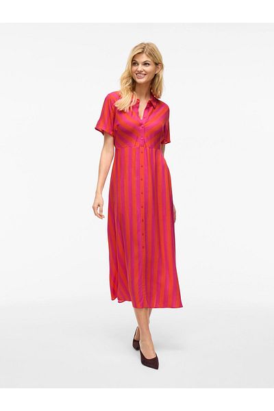VILA Blusenkleid Petite Maxi
