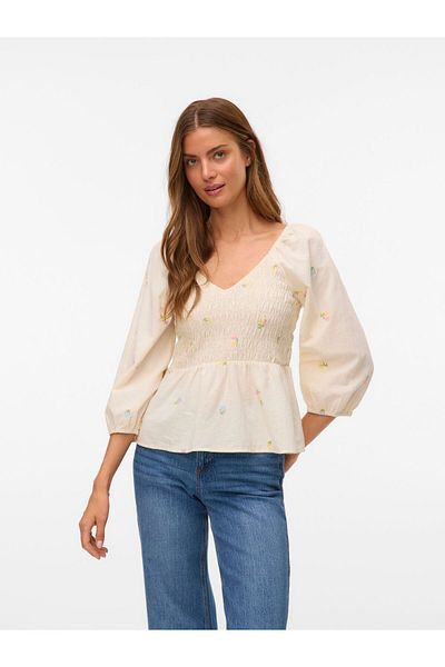 Vero Moda Gesmoktes Top VMRUPA Top