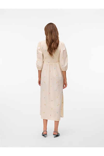 Vero Moda Kleid VMRUPA Langes Kleid