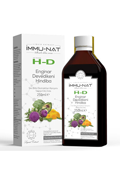 İmmu-Nat Xp Tonis H-d Enginar Deve Dikeni Hindiba Sıvı Ekstraktı 250ml