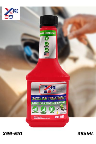 X-PRO 99 Gasoline Treatment 354ml Ultimate Engine Performance Enhancer and Fuel System Cleaner
