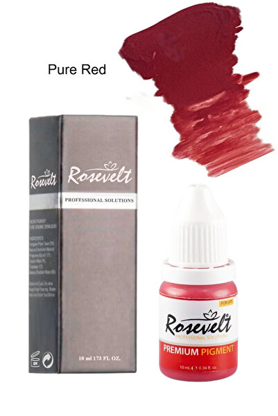 ROSEVELT Kalıcı Makyaj Boyası 333 Pure Red Lip Kalıcı Makyaj Dudak Boyası