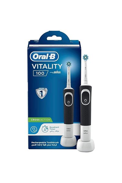 Oral-B Vitality 100 Electric Rechargeable Toothbrush Black