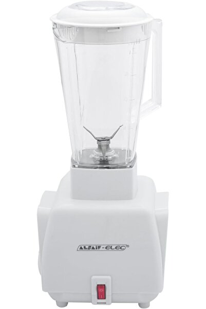 ALSAIF Electric Blender One Speed With Indicator Light 3 In 1 Grater, Coffee Grinder, Plastic Jar, 350w