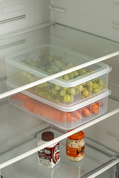AHC LİFE 3.5 Lt Rectangular Storage Set with Transparent Leakproof Indicator