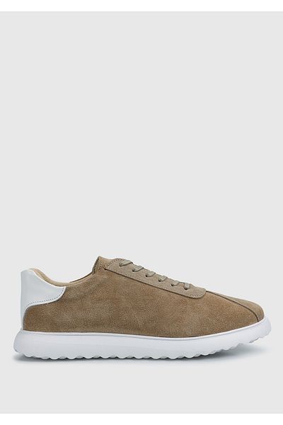 Provoq Men's Sand Leather Shoes