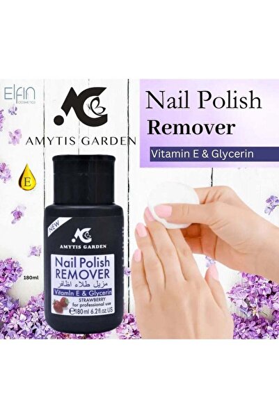AMYTIS GARDEN Amit's Garden Strawberry Nail Polish Remover - 180 ml