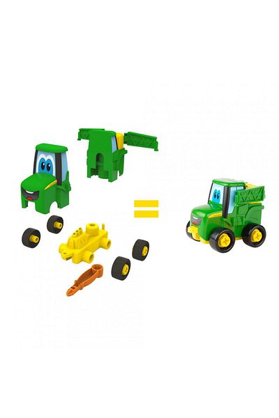 Tomy Tractor Build A Friend, Sprayer, John Deere
