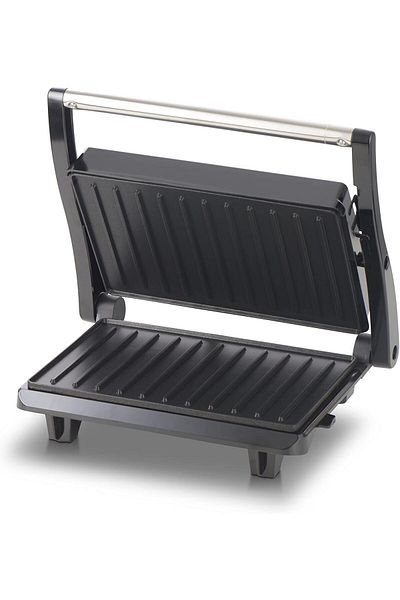 ALSAIF Electric Sandwich Maker With Grill Plate, Easy Clean With Non-stick & Removable Plates, 750w, Black