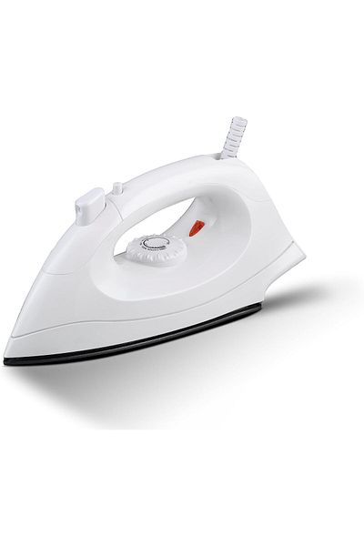 ALSAIF Electric Steam Iron 1000W, White, Model E05225 by Al-Saif