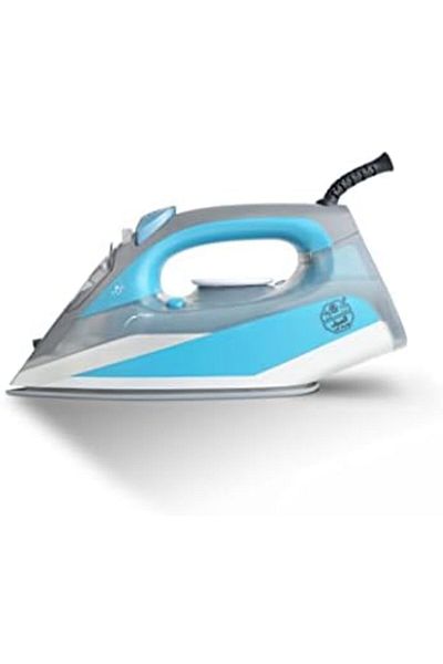 ALSAIF JANO Steam Iron with Ceramic Coated Base, 2200 Watts, Blue