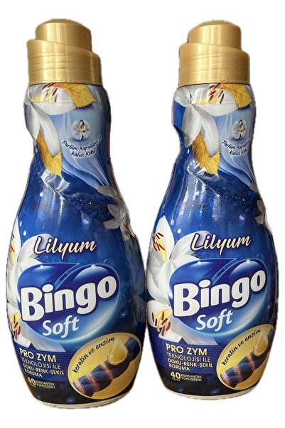 Bingo 2 Adet Bingo Lilyum Konsantre Yumuşatıcı 960 Ml