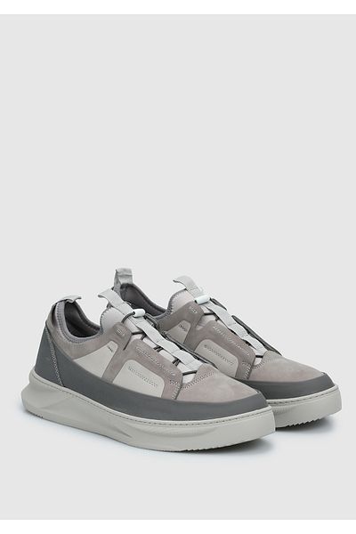 Provoq Tenis pentru bărbați din piele gri