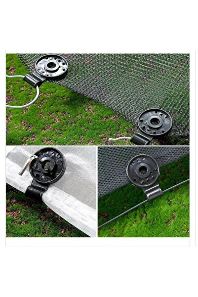 optana 10 Ad Gölgelik Branda Klipsi Pratik Sera Ve File Sabitleyici Aparat Baranda Çadır Sabitleme Aparatı