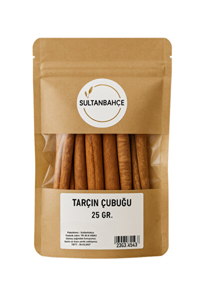 sultanbahçe Seylon - Seylan Çubuk Tarçın 25 G - Ceylon Cinnamon Sticks - Doğal