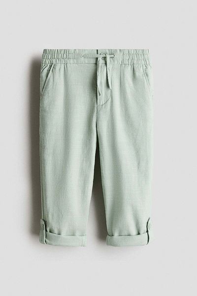 H&M Cotton roll-up chinos