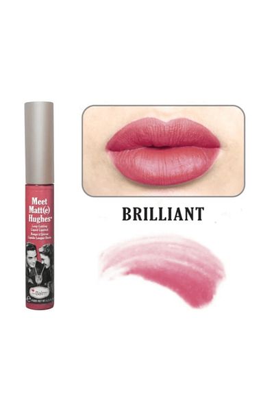 the balm أحمر شفاه سائل ميت مات هيوز من ذا بالم برلين 7.4 مل