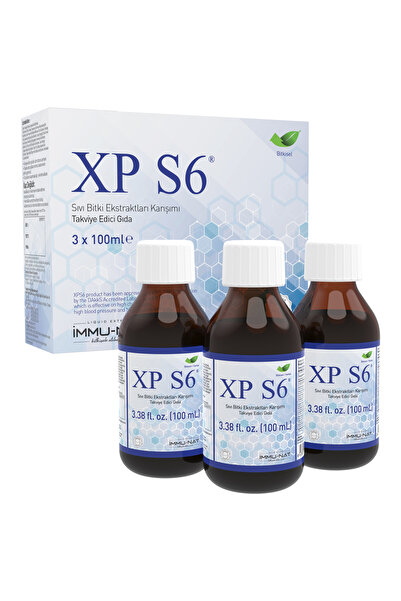 İmmu-Nat Immunat Xp S6 Sıvı Bitki Ekstrat Karışımı 3x100ml