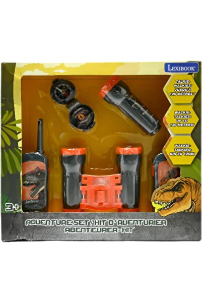 LEXIBOOK Set Cu Sta ii Emisie-Recep ie, Dinozauri, LEXIBOOK