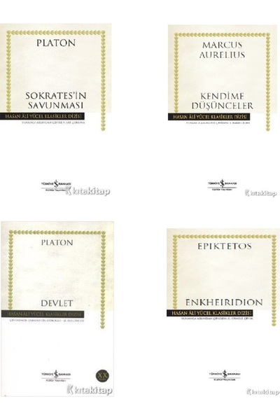 Destek Yayınları Sokrates'in Savunması-Kendime Düşünceler-Devlet-Enkheiridion 4 KİTAP SET ( ÜCRETSİZ KARGO )