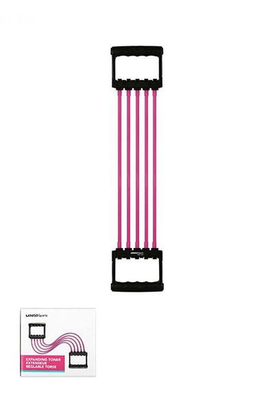 Miniso Arm and Chest Exerciser (Red Pink)