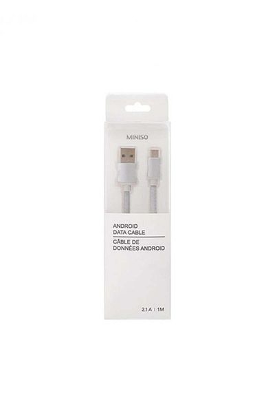 Miniso Micro USB charging cable with data transfer