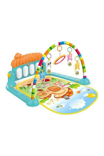 huanger Portable Light-Weighted Piano Fitness Mat for Babies 75x60x42 cm