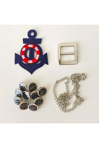 yumakça Σετ γιλέκο Efe Navy Blue