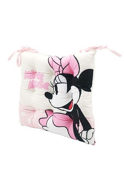 Miniso Disney Mickey Mouse and Minnie Square Seat Cushion
