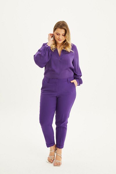 MYLİNE Pantaloni clasici slim fit cu buzunar