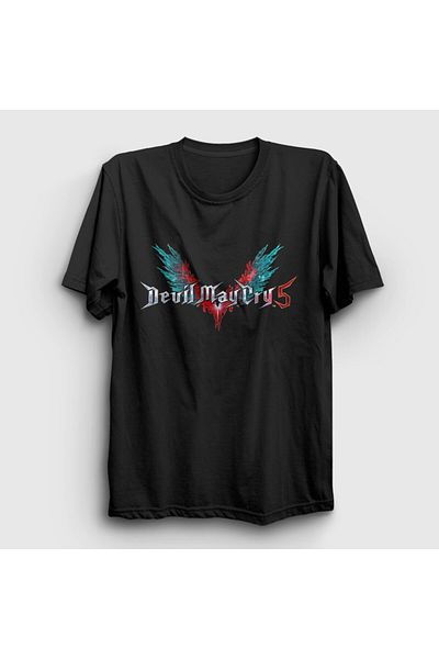 Presmono Μπλουζάκι Unisex μαύρο λογότυπο Dante Devil My Cry 532860 ττ