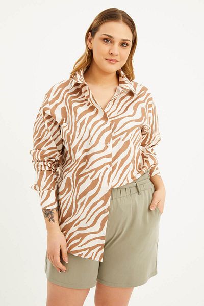 MYLİNE Cămașă oversize cu model