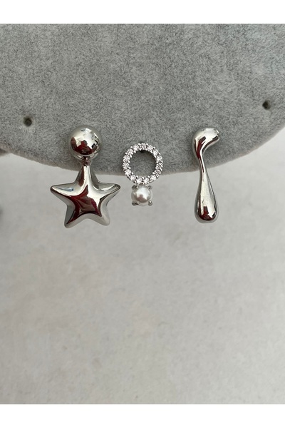 ATELİERGONCA ÖZEL SERİ YILDIZ KÜPE SETİ