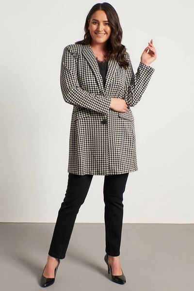 MYLİNE Unlined Knitted Long Jacket
