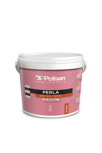 Polisan Perla Silikonlu Dış cephe - Sınırsız Renk 2.5 L