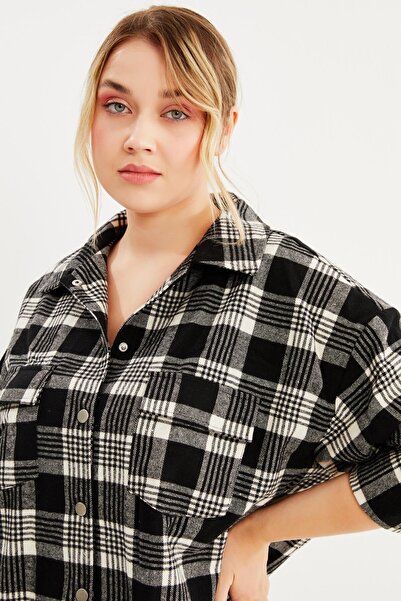 MYLİNE Lumberjack Oversize Shirt