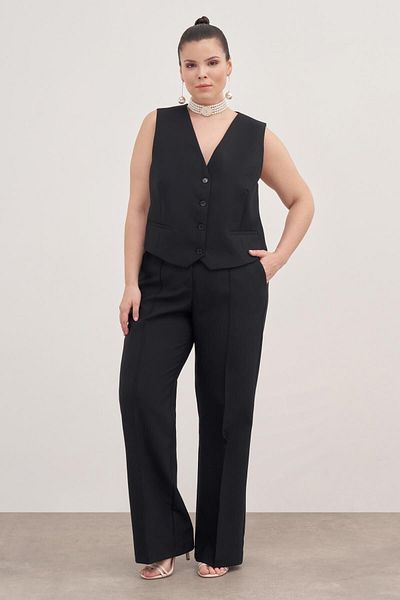 MYLİNE Pantaloni clasici cu croială dreaptă