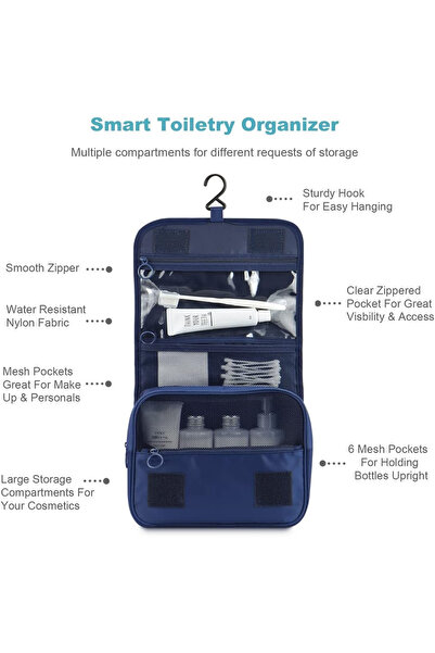 Primo Plus Waterproof Cosmetic Toiletry Bag