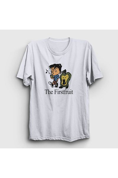 Presmono Unisex Λευκό T-Shirt The Firstfruit Mark Lee Nct