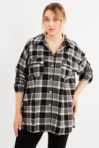 MYLİNE Lumberjack Oversize Shirt