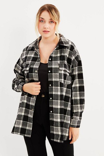 MYLİNE Lumberjack Oversize Shirt