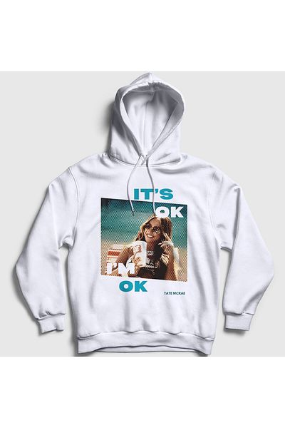 Presmono Φούτερ Unisex Λευκό Tate McRae Gate 532611 ττ