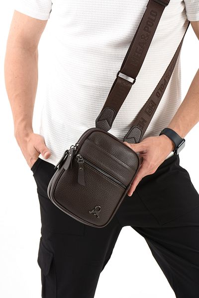Çanta Trend Mega Bag Geanta Telefon Geanta Messenger Barbati 20*12 Cm Geanta de umar cu curea incrucisata