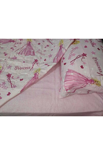 Coperta Princess Child Single Ranforce Pike Set (Pike + Sheet + Pillow Case)