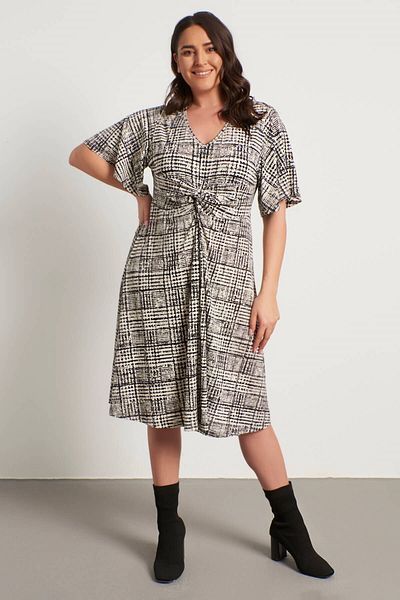 MYLİNE Knot detailed dress