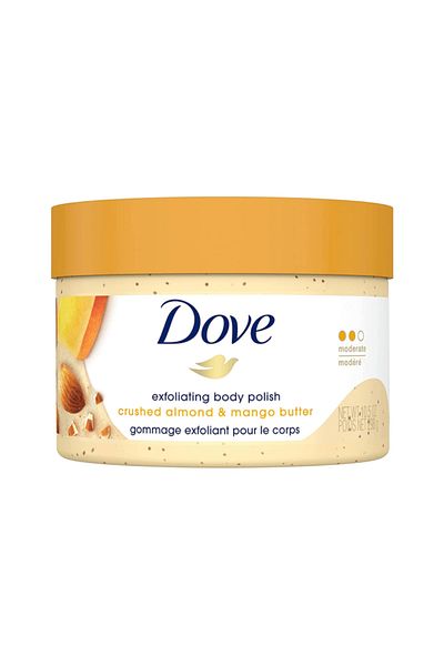 Dove دوف مقشر الجسم باللوز المطحون وزبدة المانجو - 298 جم