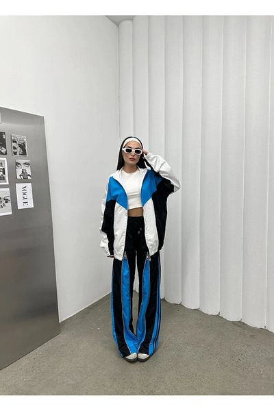 Gofeel Λεπτομέρεια με φερμουάρ Unisex Oversize Φούτερ